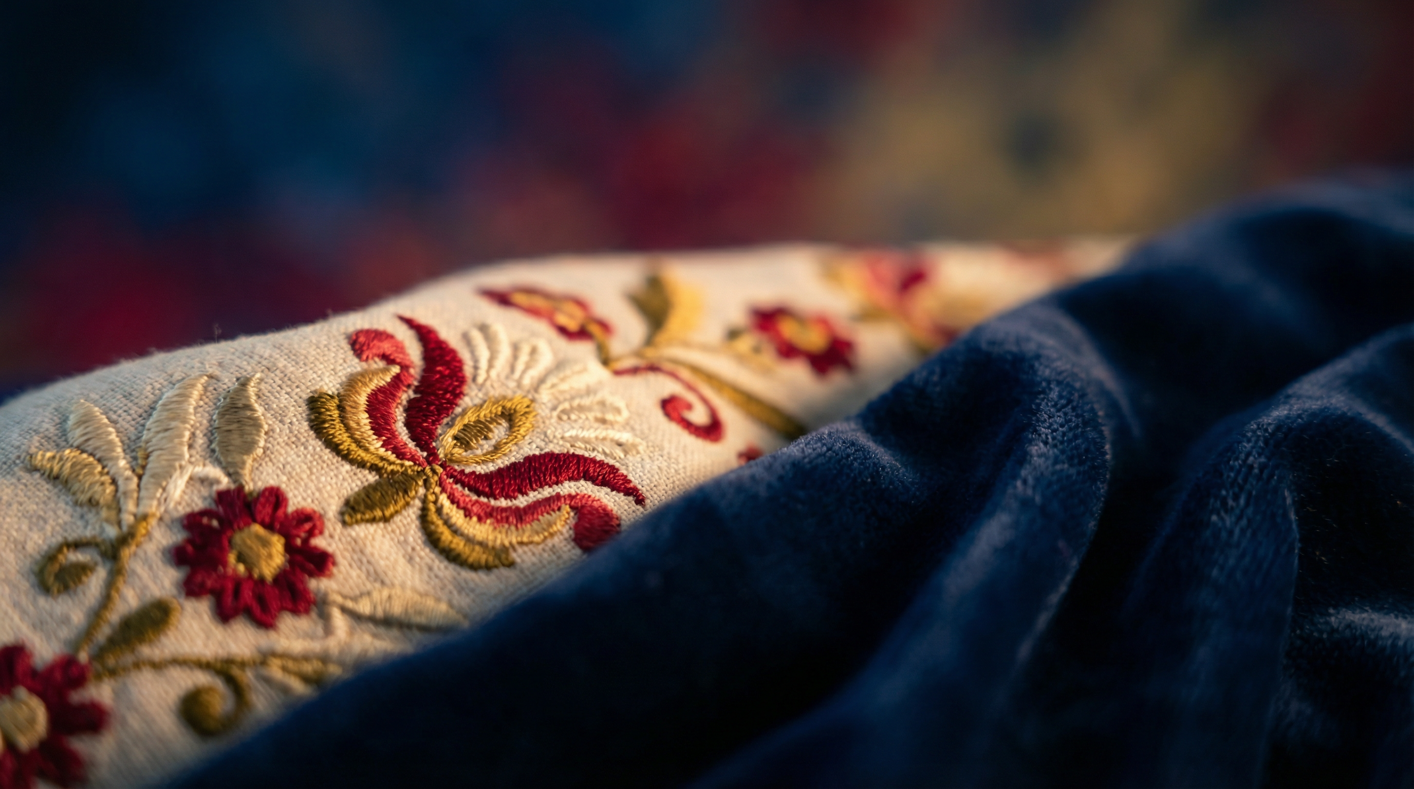 Kociewian embroidery texture